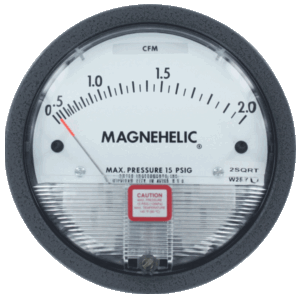 DWYER Magnehelic 2000 differential pressure gage