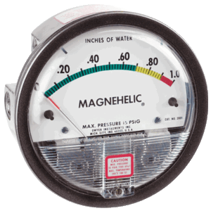 DWYER Magnehelic 2000 differential pressure gage