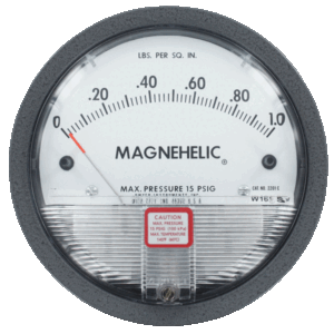 DWYER Magnehelic 2000 differential pressure gage