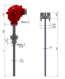 LIMATHERM TTJGN-11 Thermocouple