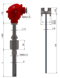 LIMATHERM TTJSWG-11 Thermocouple