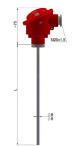 LIMATHERM TTJI-6/8 Thermocouple