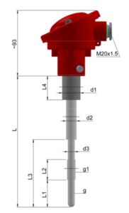 LIMATHERM TTBC-ACT Thermocouple