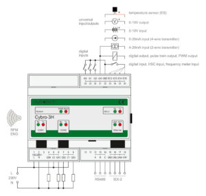 CYBROTECH Cybro-3H programmable logic controller