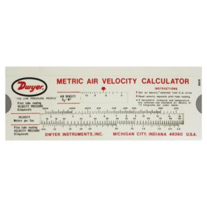 DWYER 400 air velocity meter