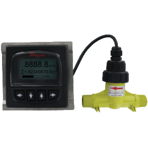 DWYER DFMT2 digital paddlewheel flow transmitter