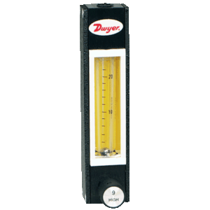 DWYER DR direct reading glass flowmeter