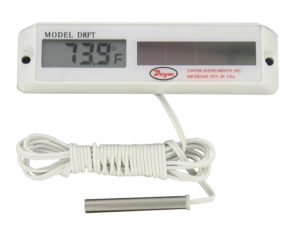 DWYER DRFT digital solar-powered thermometer