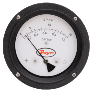 DWYER PTGD differential pressure piston-type gage