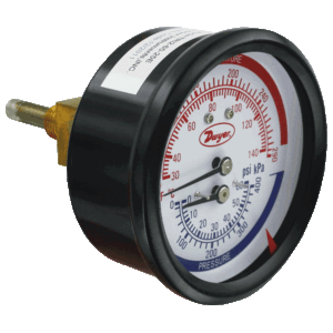 DWYER TRI2 tridicator gage