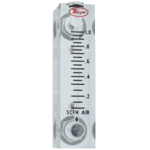 DWYER Visi-Float VF acrylic flowmeter