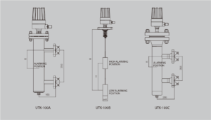 DDTOP UTK Displacer Level Controller (High Pressure)