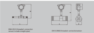 DDTOP LWGY Liquid Turbine Flow Meter