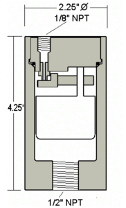 PLAST-O-MATIC DGV Degassing Valves