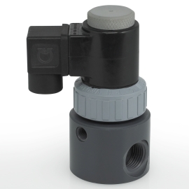 PLAST-O-MATIC EAST Compact Direct Acting Valves  with PTFE Bellows