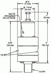 PLAST-O-MATIC PRS Stabilizer for Air Loaded Pressure Regulators